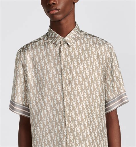 dior oblique short sleeved shirt|DIOR .